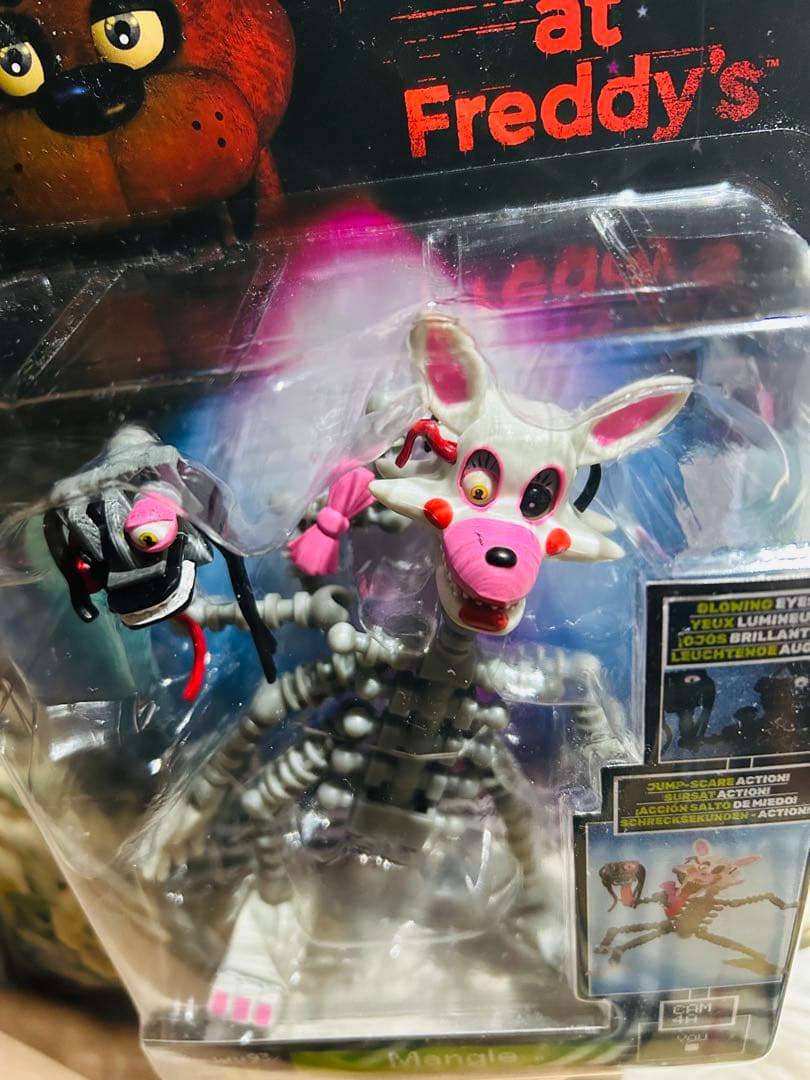 ファイブナイツアットフレディーズ2 アクションフィギュア マングル FNAF