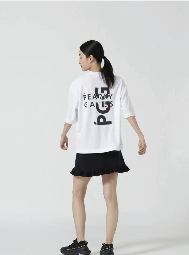 PEARLY GATES PGGロゴ Tシャツ