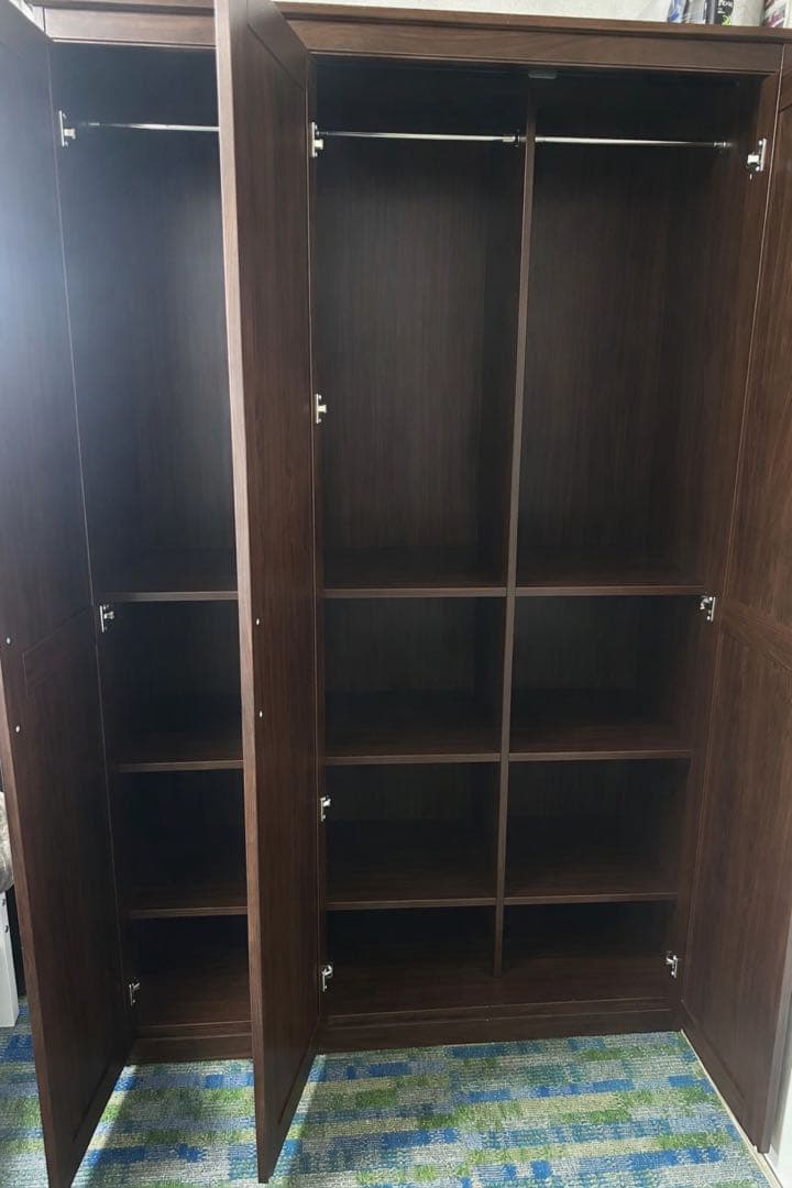SONGESAND ワードローブ ブラウン 120x60x191 cm