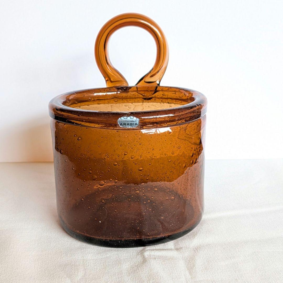 き*き様 カイ・フランク　サルガッソ　バスケット　花器　アラビア　イッタラ