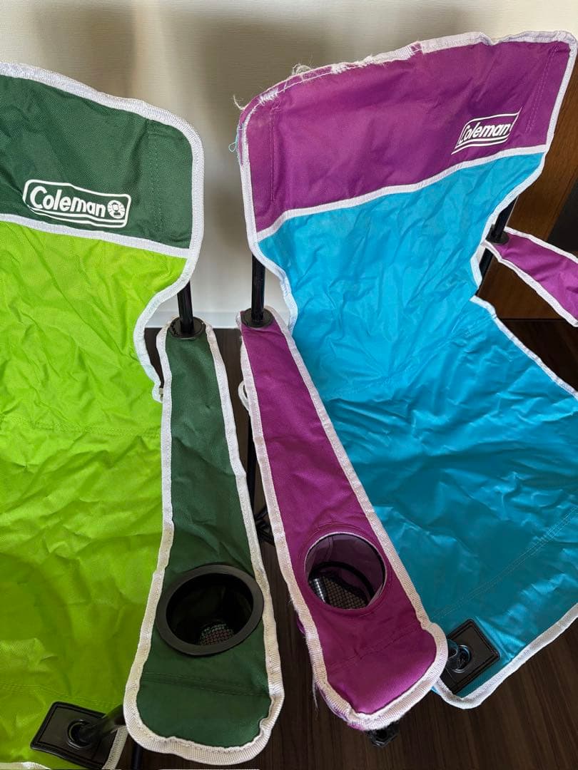 コールマン 折りたたみチェア3脚セット メッシュビーチチェア アクションチェア