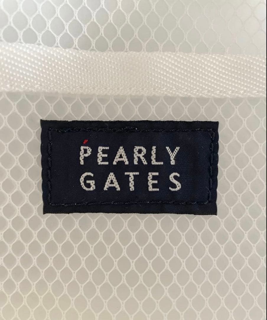 PEARLY GATES カートバック　バッグ　パーリーゲイツ　ホワイト
