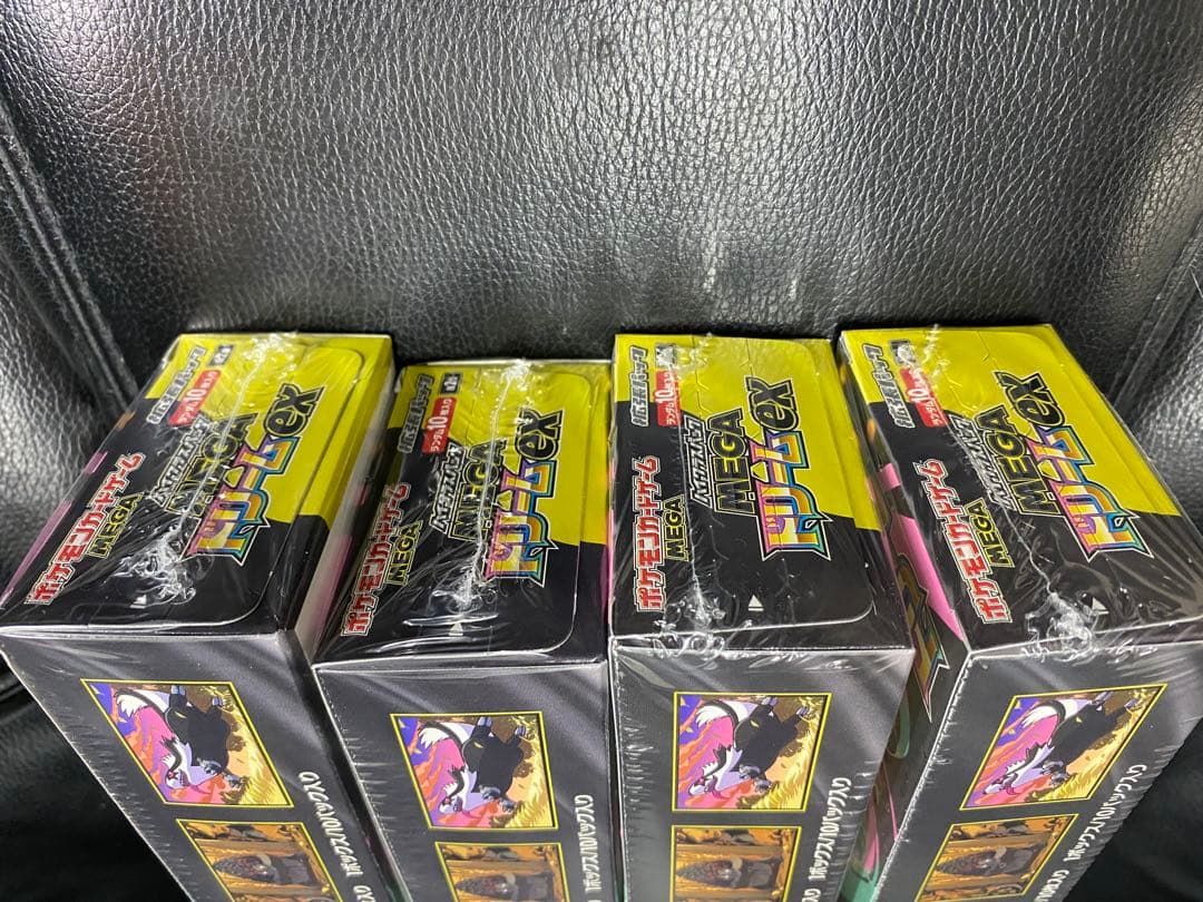 ポケカ ハイクラスパック MEGAドリームex 4BOX 未開封 シュリンク付き
