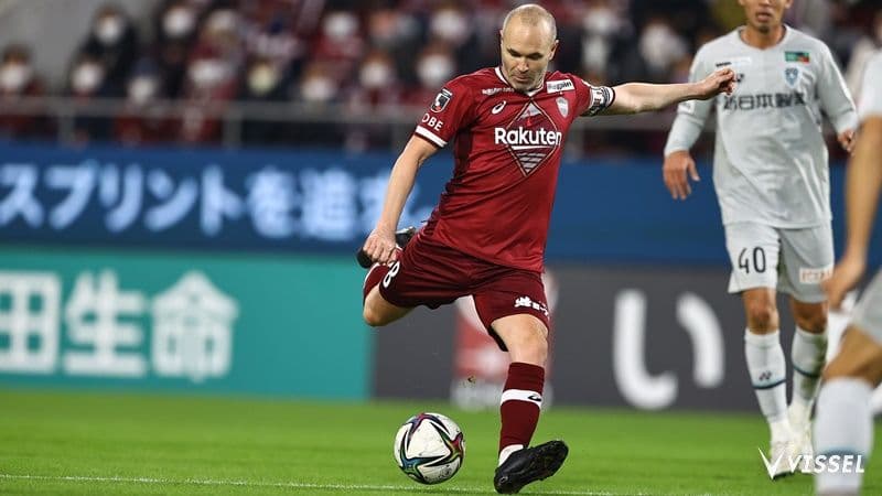 21-22 ヴィッセル神戸　イニエスタ選手　オーセンティックユニフォーム