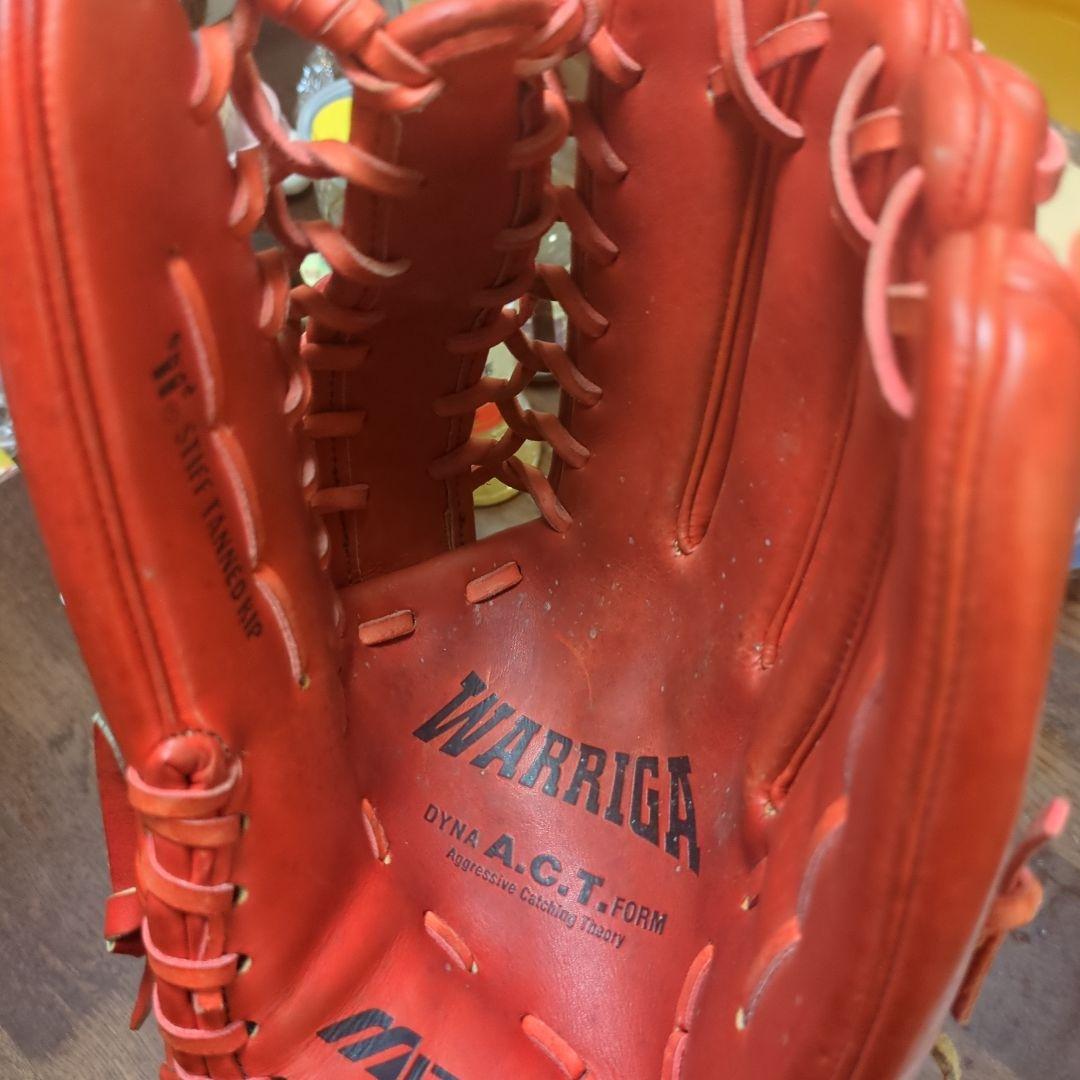 Bunt League 硬式野球グローブ オレンジ外野用