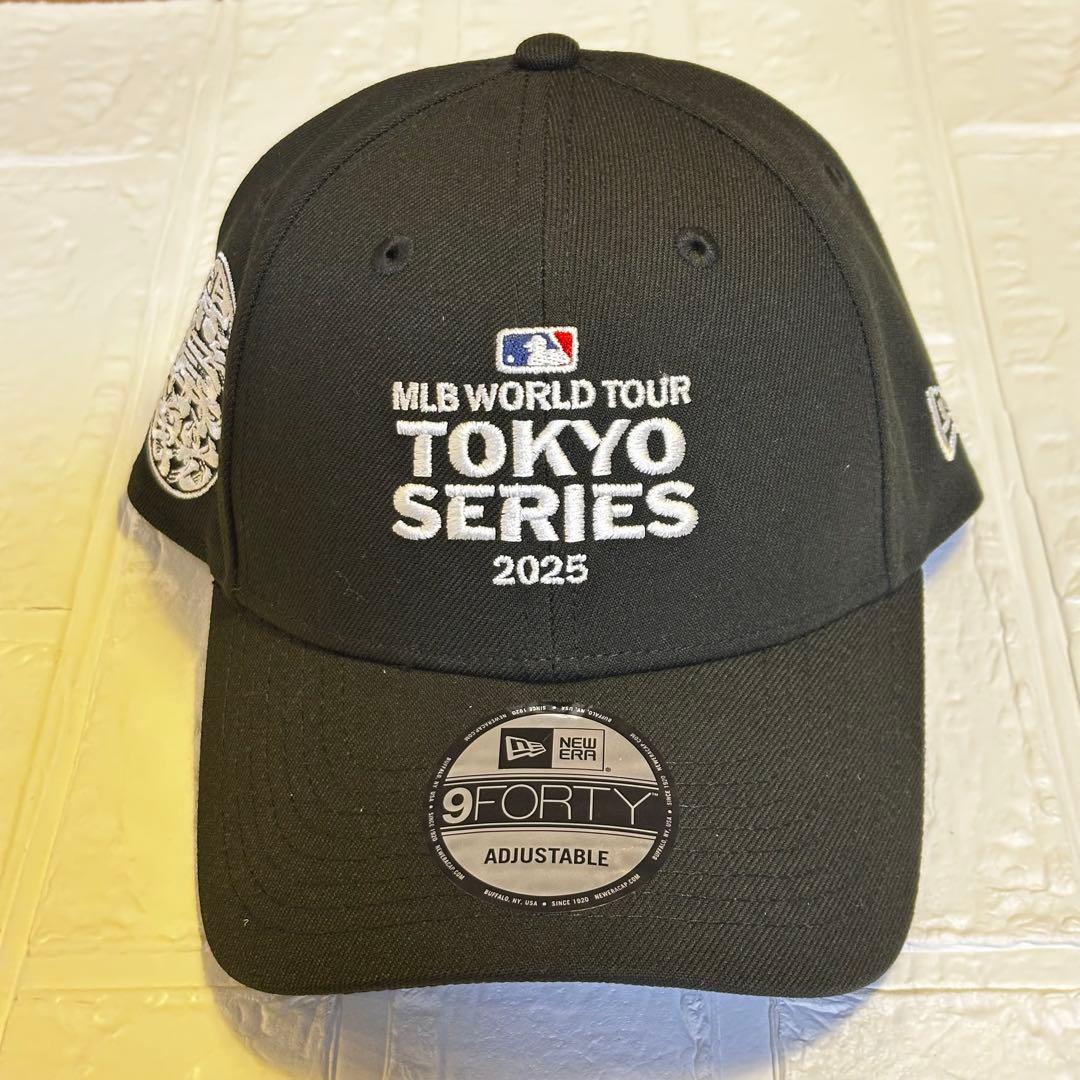 【新品】MLB 2025 TOKYO SERIES 限定 キャップ ブラック⑥