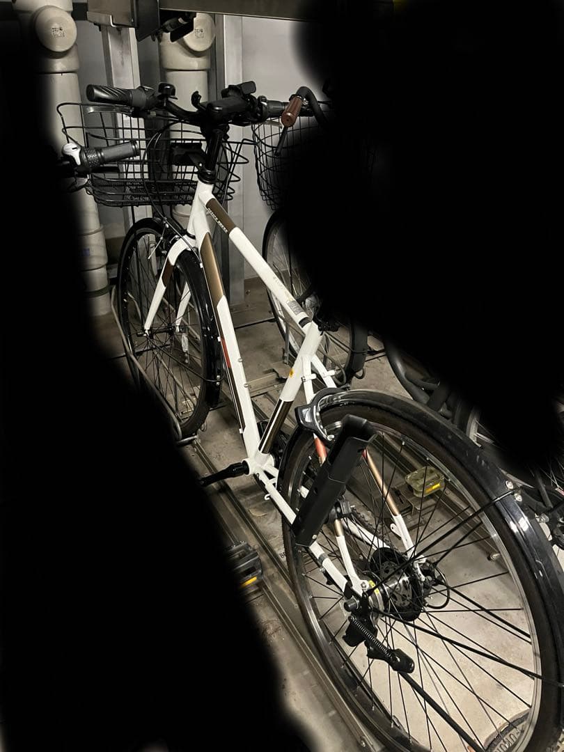 あさひ　オフィスプレス TR BAA-O クロスバイク 通勤 通学　自転車 白