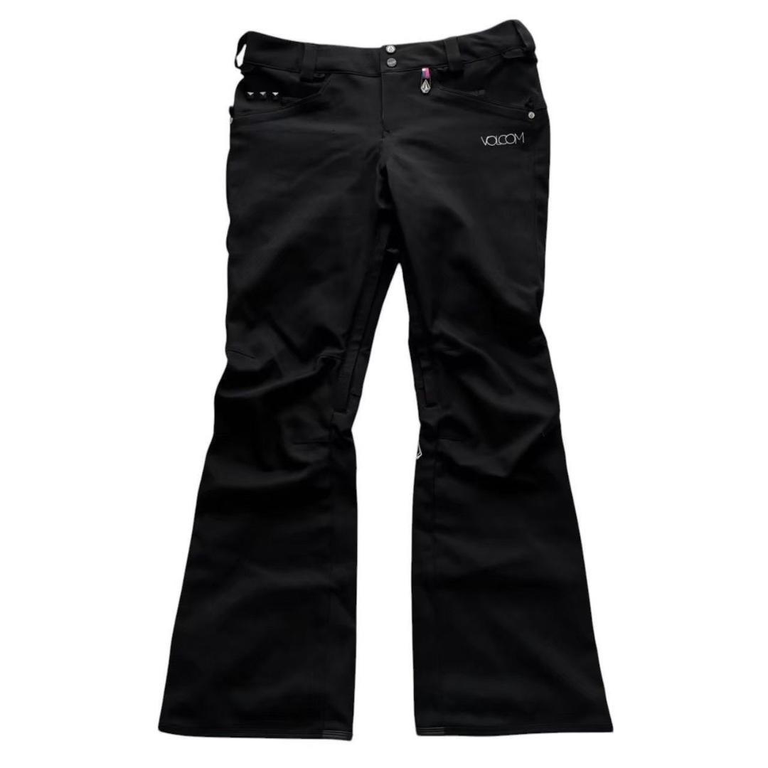 VOLCOM ボルコム スノーボードウェア 黒 マルチカラー ジャケット スキー
