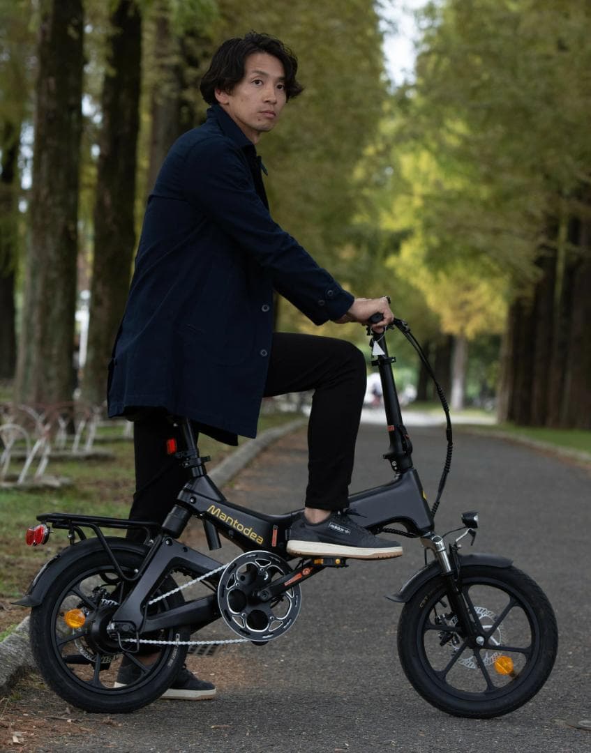 新品 ミニベロ Mantodea 折りたたみ電動アシスト自転車 16インチ