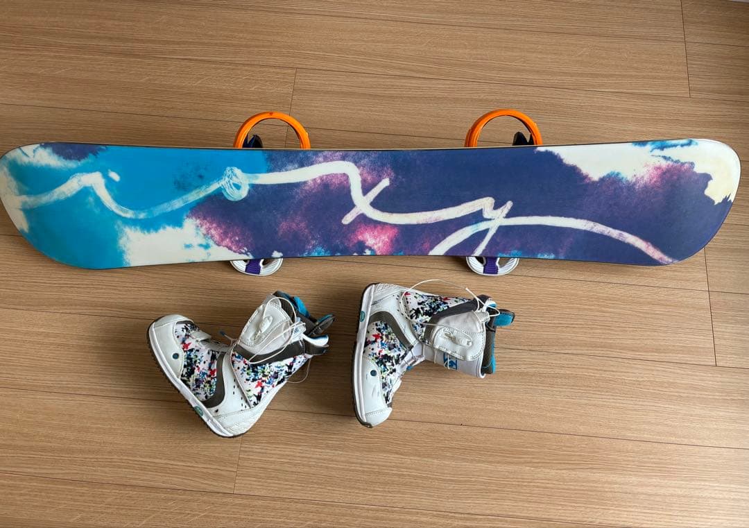 ROXY BURTON レディース スノーボード3点セット ロキシー バートン