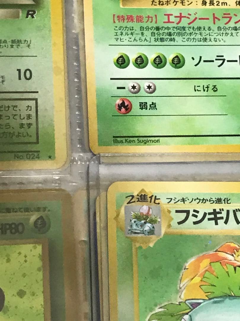 ポケモンカード旧裏　初期フシギバナ