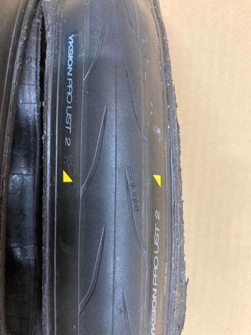 マビックYksion Pro UST 2 700C 28C2本セットユーズド