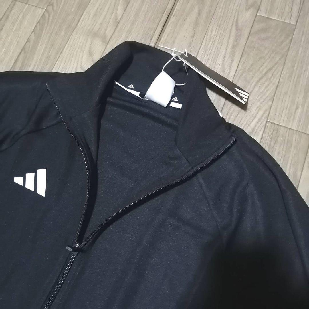 【人気上下セット】新品　adidas ジャージ上下セット M　正規品　黒
