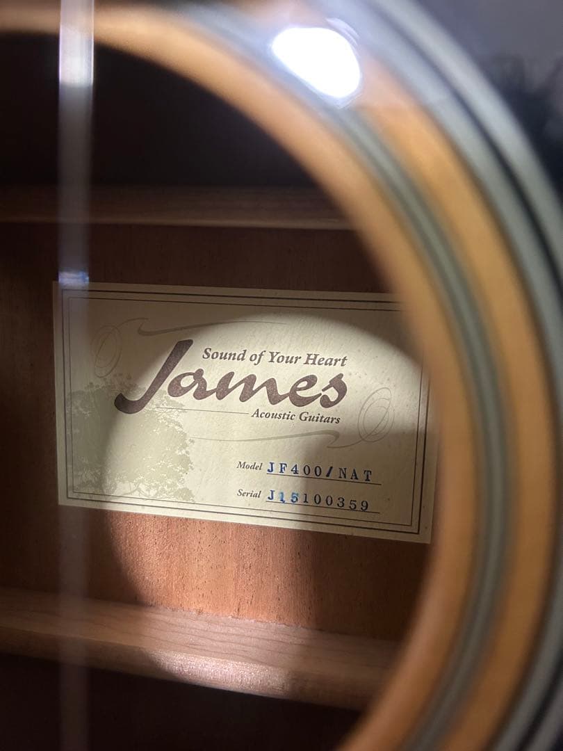 James アコースティックギター JF400