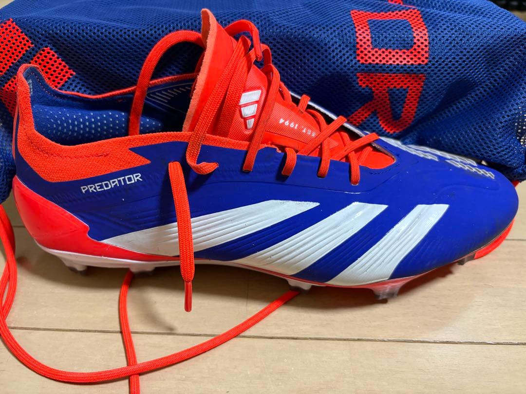 adidas Predator エリート 青/赤 27.0cm