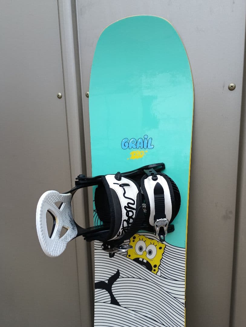 SALOMON GRAIL 120cm SPOON ビンディング　スポンジボブ