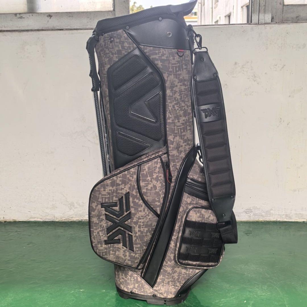 【即発送】PXG ゴルフ キャディバッグ スタンド式6分割8.5インチ 男女兼用