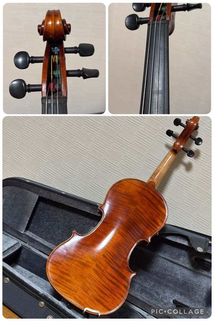 【替え弦付き】【付属品多数】ヤマハ　バイオリン　V7G 1/2 2007年