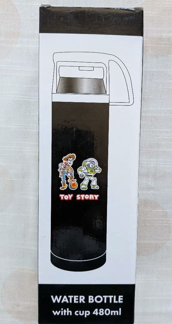 トイ・ストーリー 水筒 480ml &プレートコップ ぬいぐるみ4個セット新品