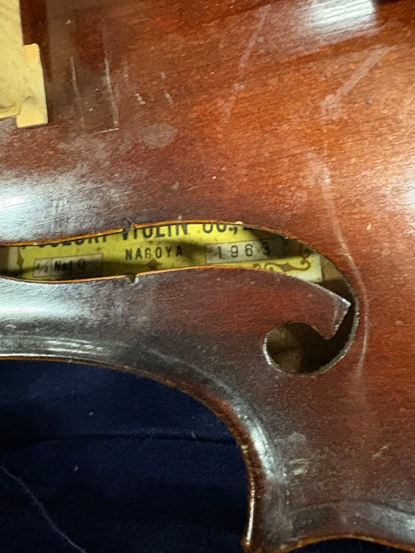 SUZUKI VIOLIN 鈴木バイオリン No.19 4/4 1963