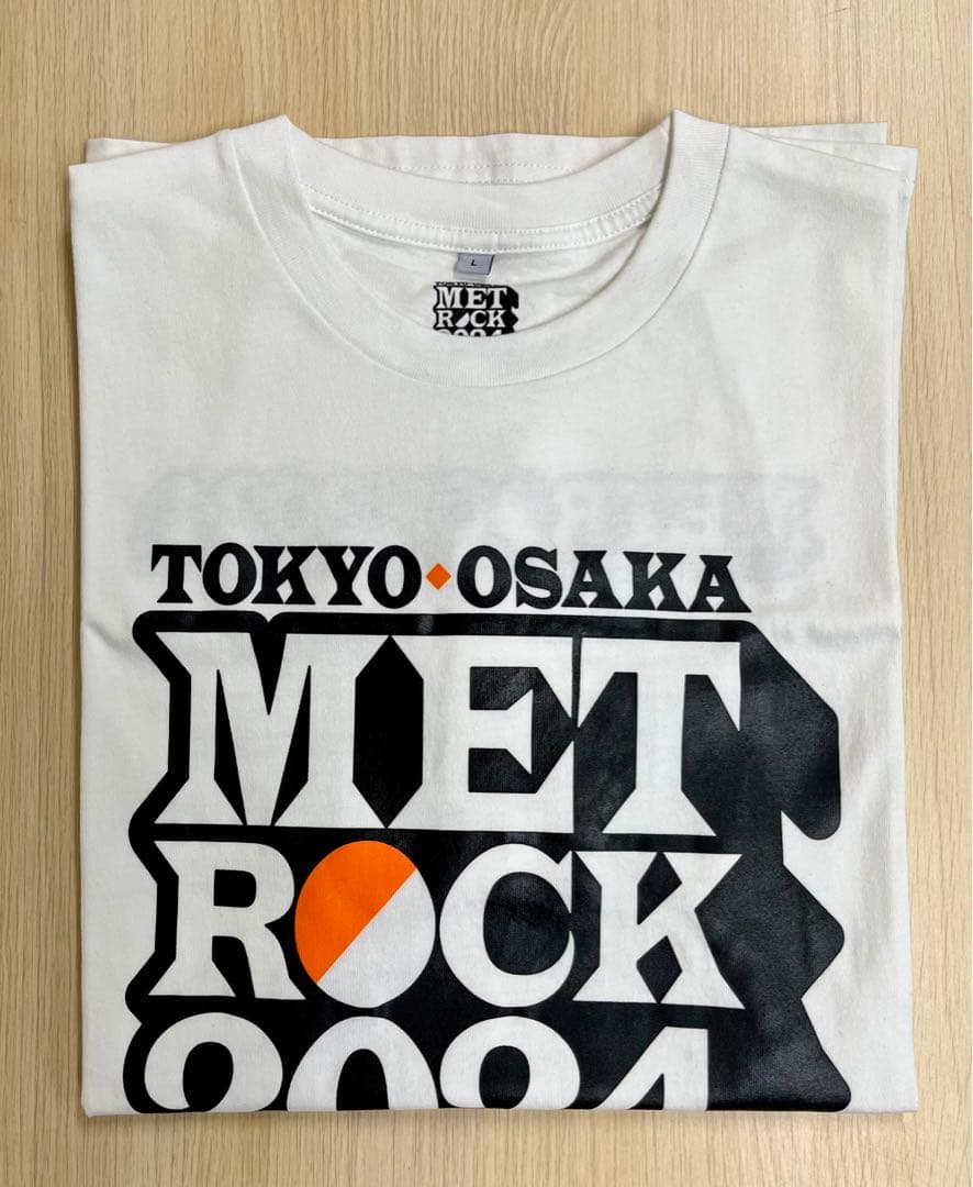 〓METROCK2024 羊文学 抽選 直筆サイン入りTシャツ レア〓