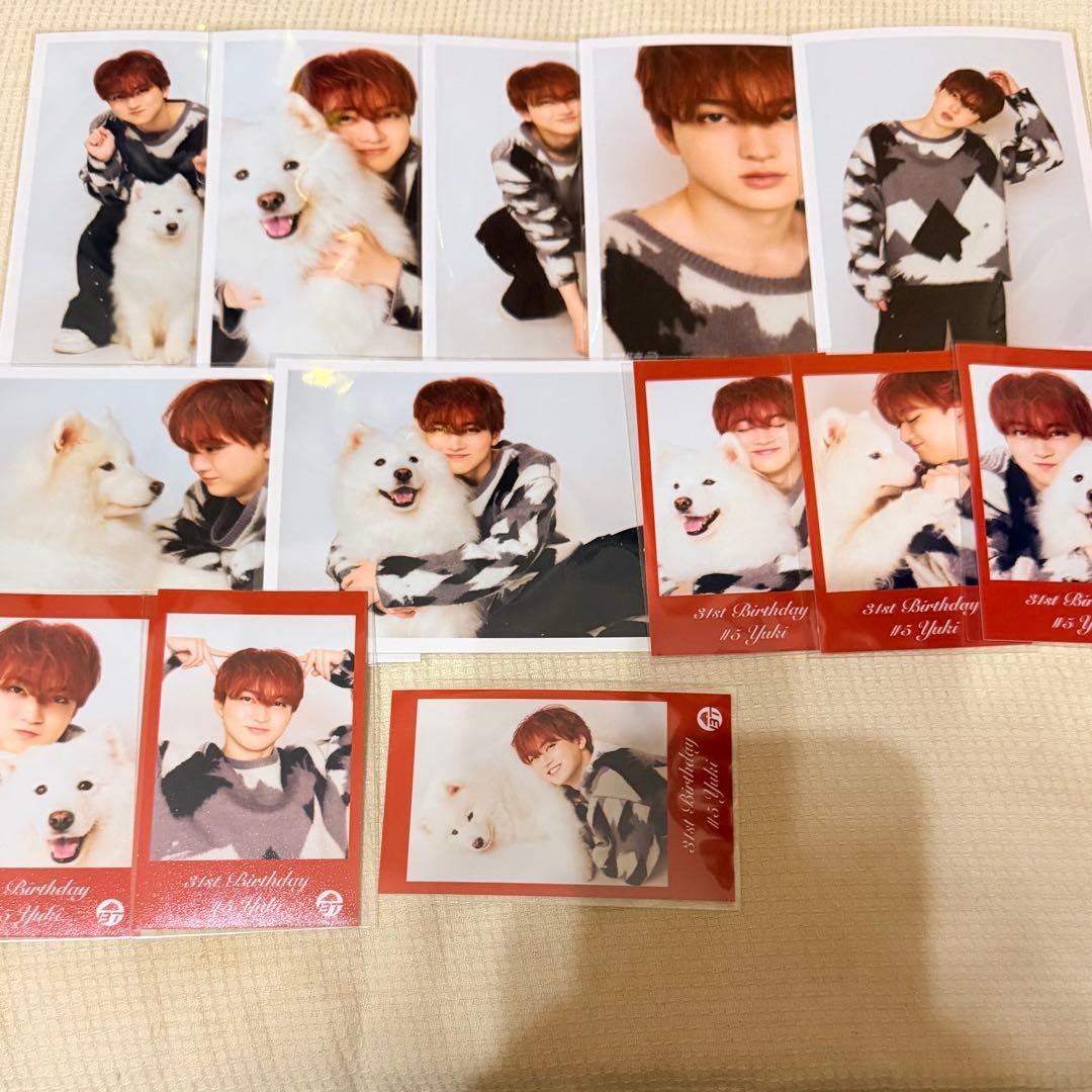 超特急 ユーキ 生誕 ミニフォト 写真セット