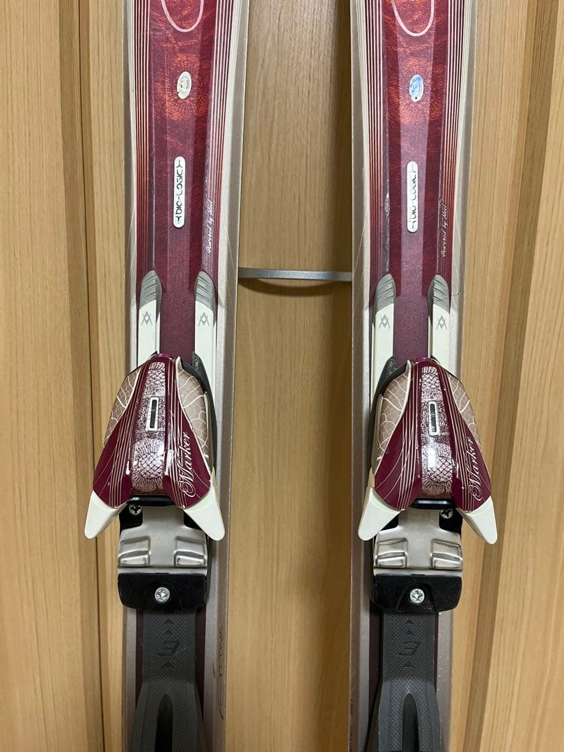 VOLKL フォルクル スキー板 セット 158cm レディース カービング