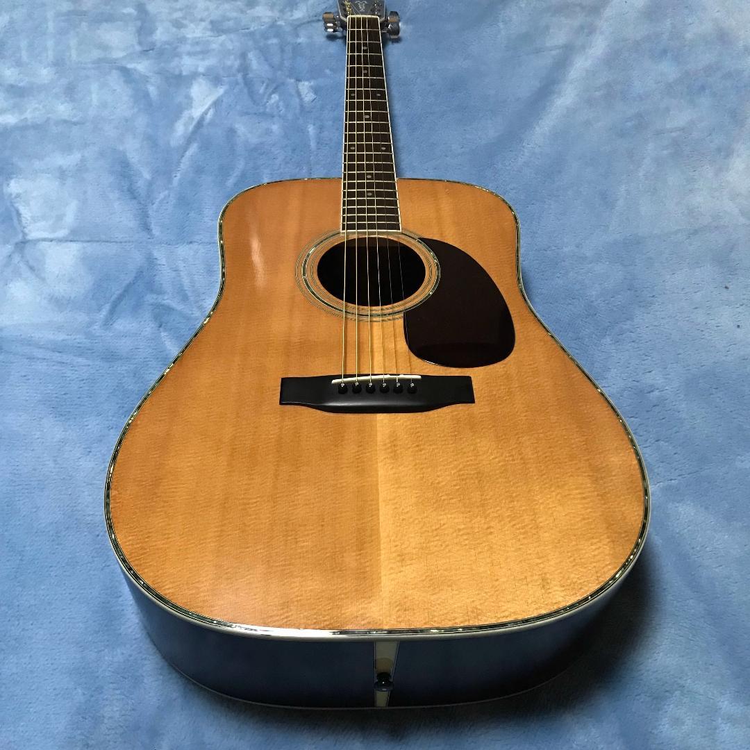 Morris W-35 アコースティックギター ハードケース付き 簡易調整済み
