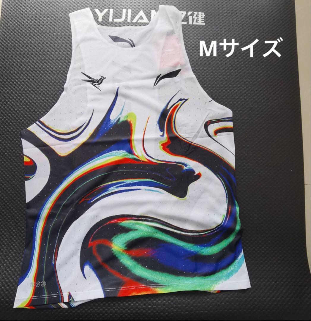 Li-ning（リーニン）マラソン エリート シングレット Mサイズ