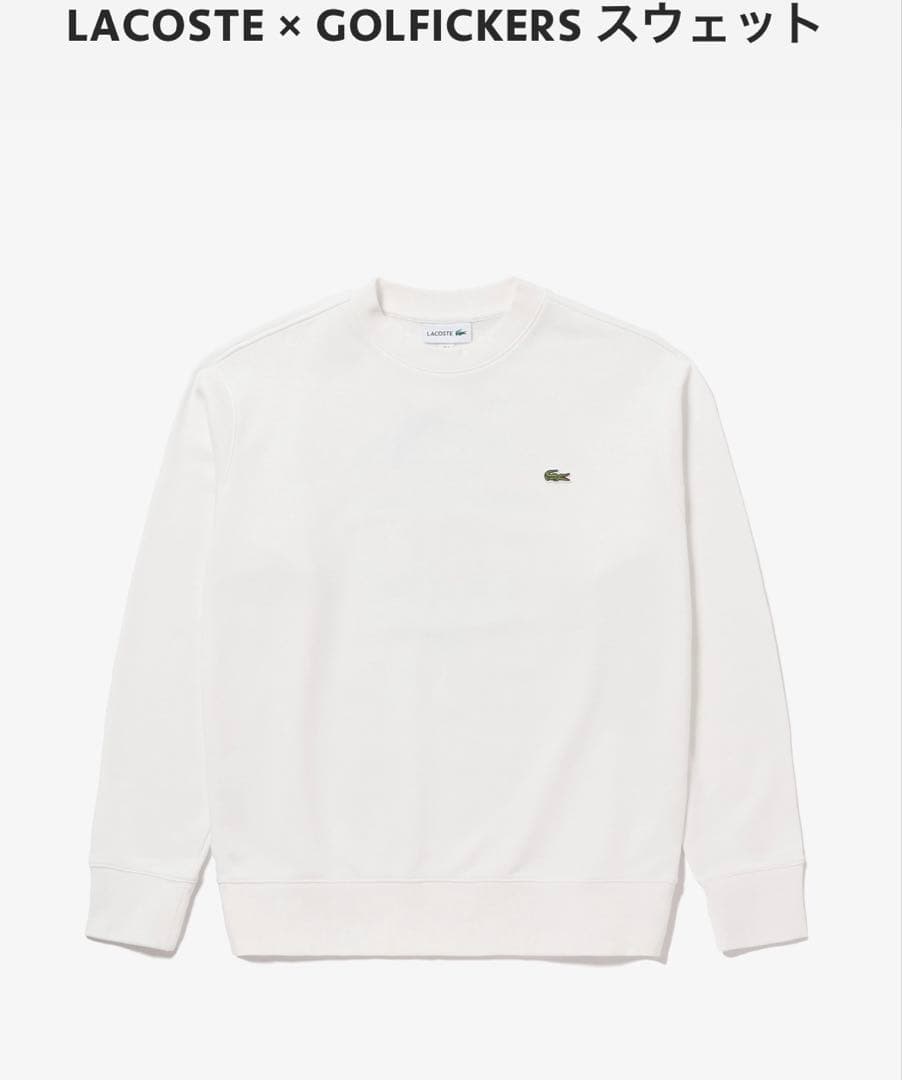 LACOSTE × GOLFICKERS ラコステ ゴルフィッカーズ スウェット