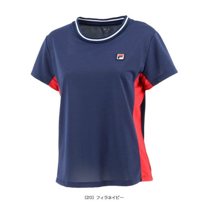 美品FILA♡トリコロールを意識したスポーティなトップス&スコートセット❦