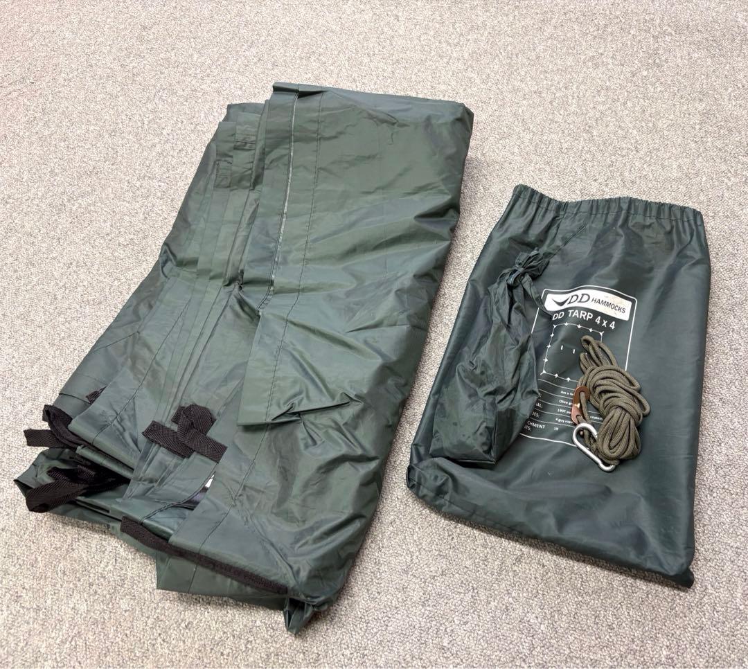 DDタープ4×4 グリーン　DD Hammocks