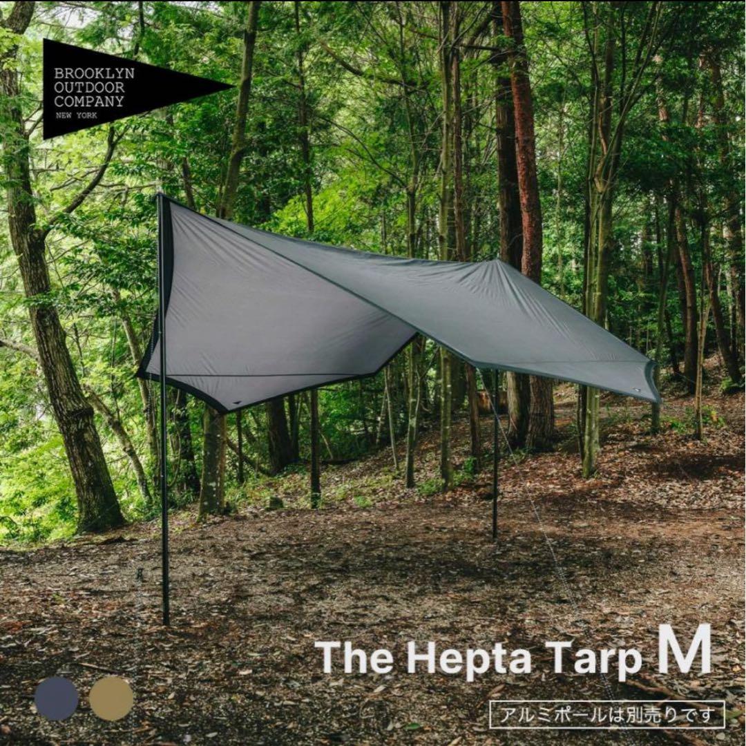 テント・タープ BROOKLYN OUTDOOR COMPANY Tarp M Gray