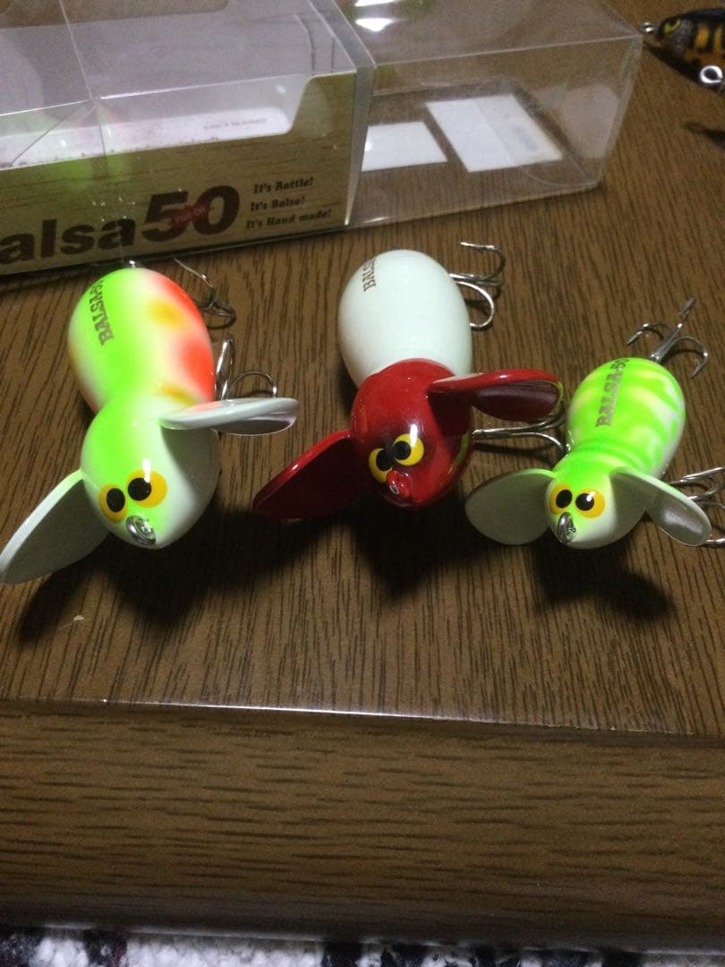 バルサ50 トップウォーター　ルアー　ノイジー