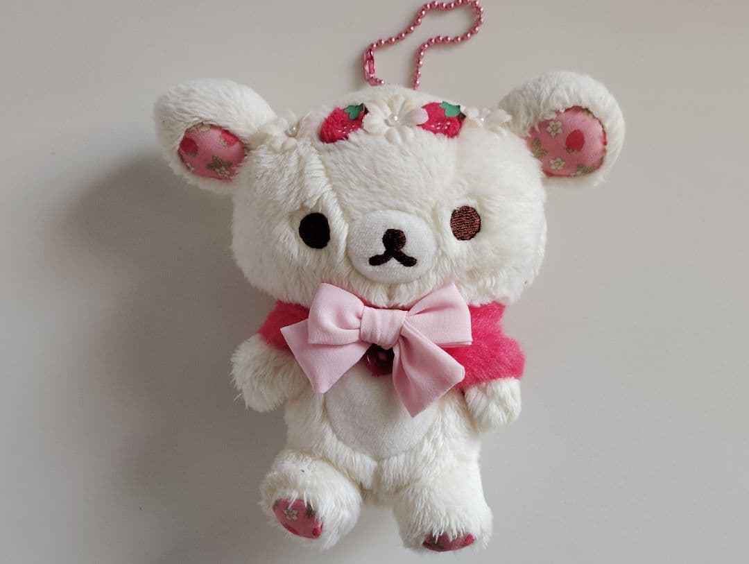コリラックマ ぶらさげぬいぐるみ 限定 いちご