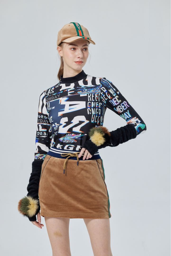 【極美品】DECEMBERAY モックネック長袖