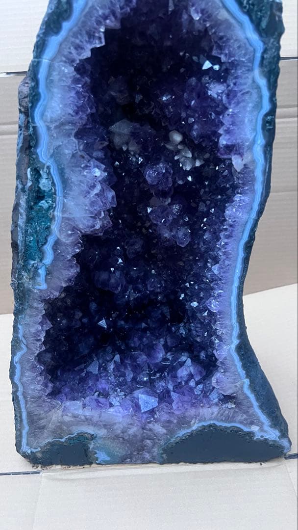 リ*ガ様 天然石 アメジストドーム　産地不明　 約50-60kg紫水晶　引取り限