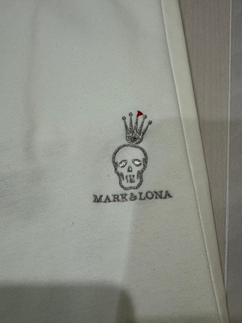 MARK&LONA ジョガーパンツ クリーム