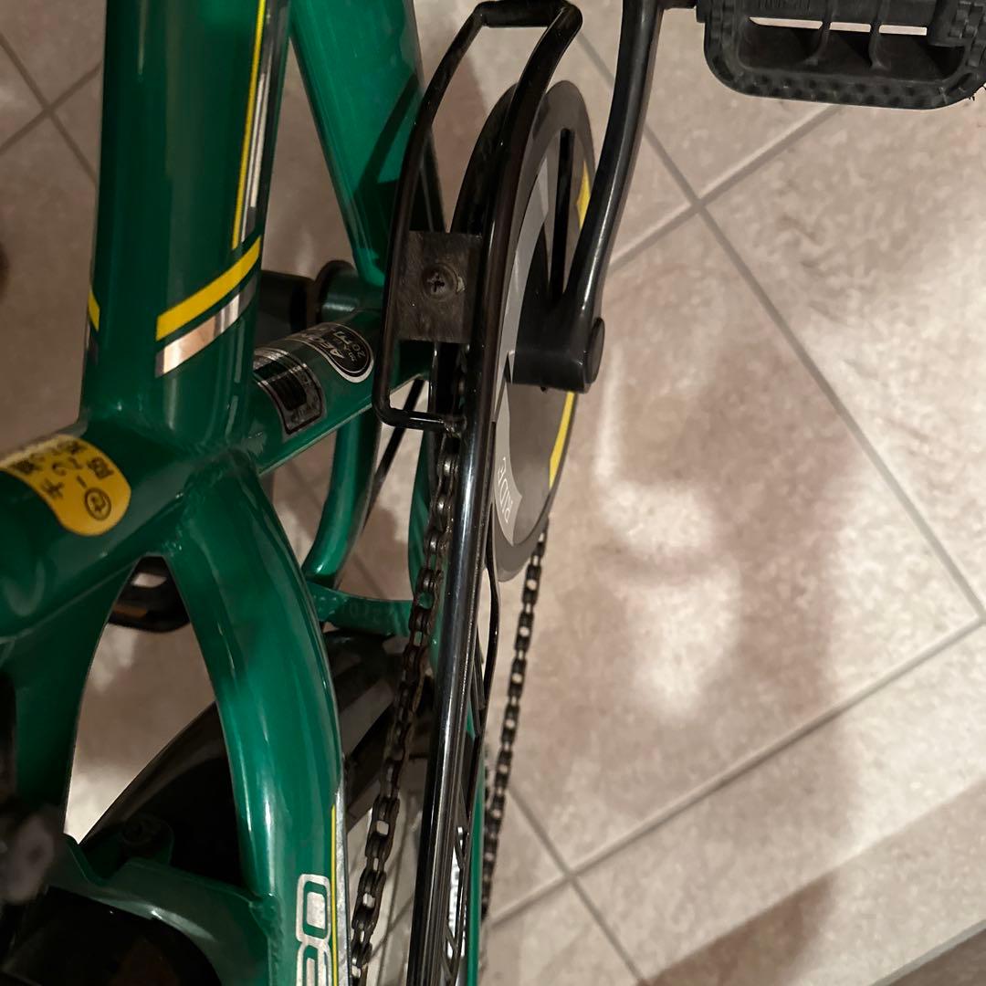 シマノ　自転車　キッズ　20インチ　グリーン