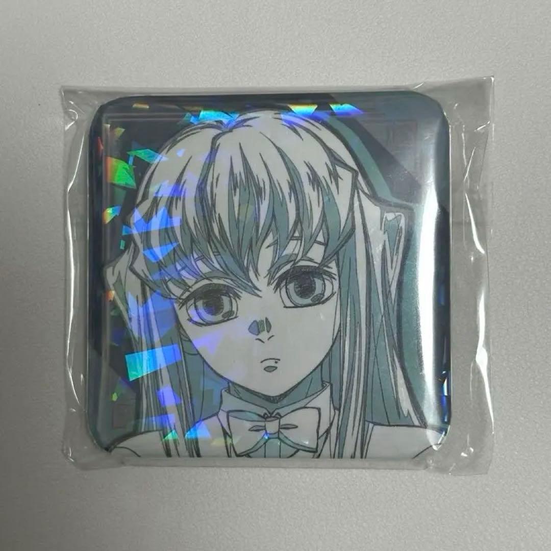 鬼滅の刃　モクテルバー銀座 コレクションロト第二弾　時透無一郎グリッター缶バッジ