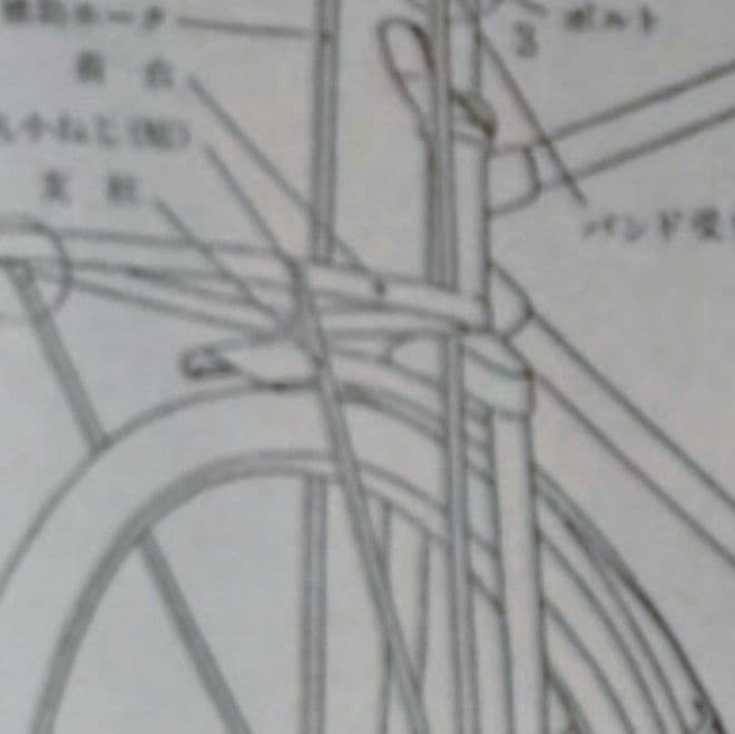 郵便 郵政 実用車 自転車 ロッドブレーキ キャリア 補助ホーク 昭和レトロ