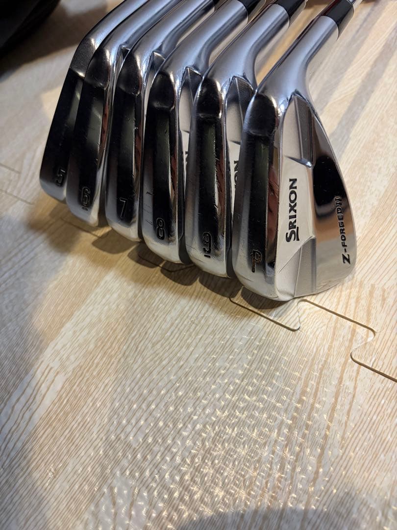 【値下げ】SRIXON Z-FORGEDⅡ アイアンセット P〜5番