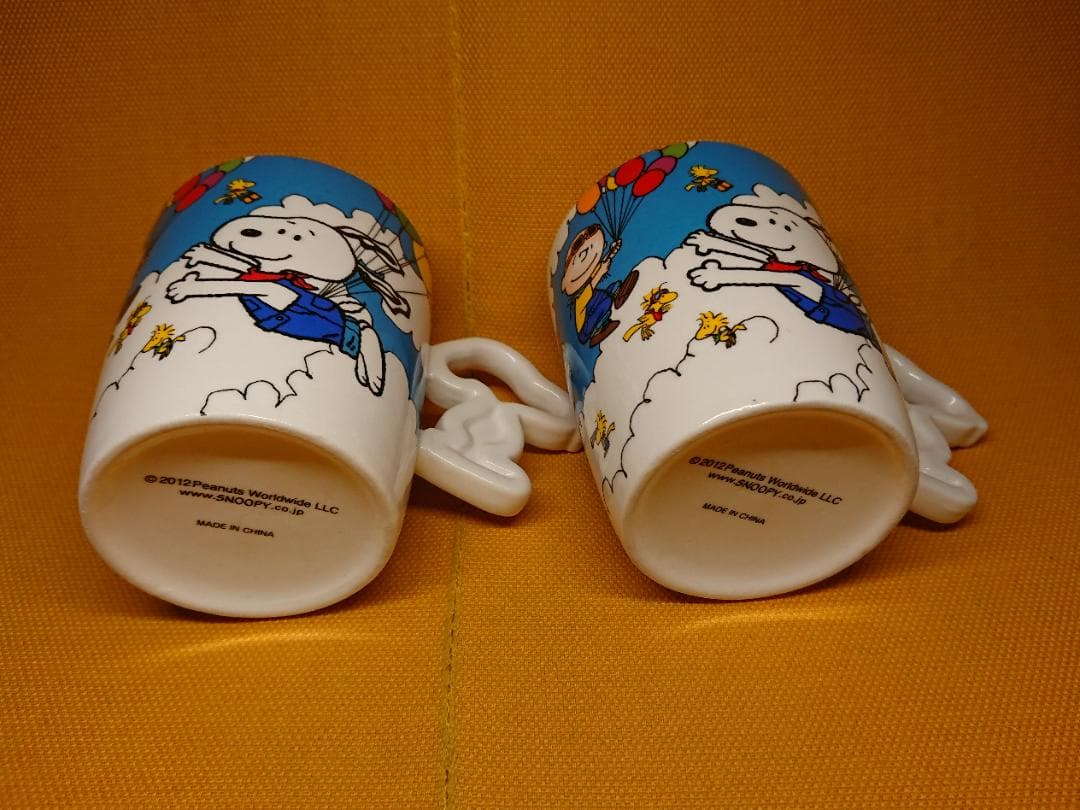 【美品】スヌーピー　マグカップ　置物　インテリア　工芸品　美術品　A3210