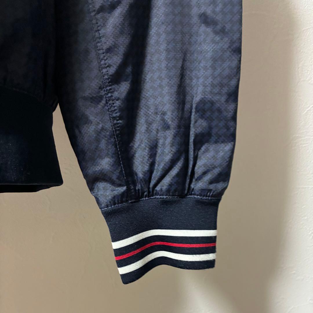 ★良品CALLAWAY キャロウェイ 中綿ブルゾン ネイビー系 サイズLL
