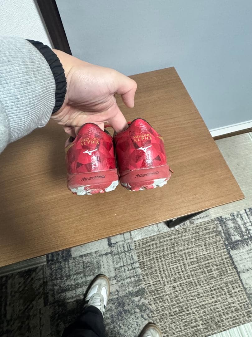 シューズ Mizuno alpha 2 elite