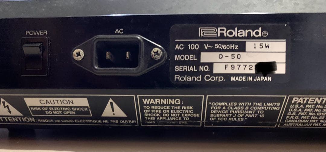 【現状格安品 Roland / ローランド D-50シンセサイザー ジャンク品