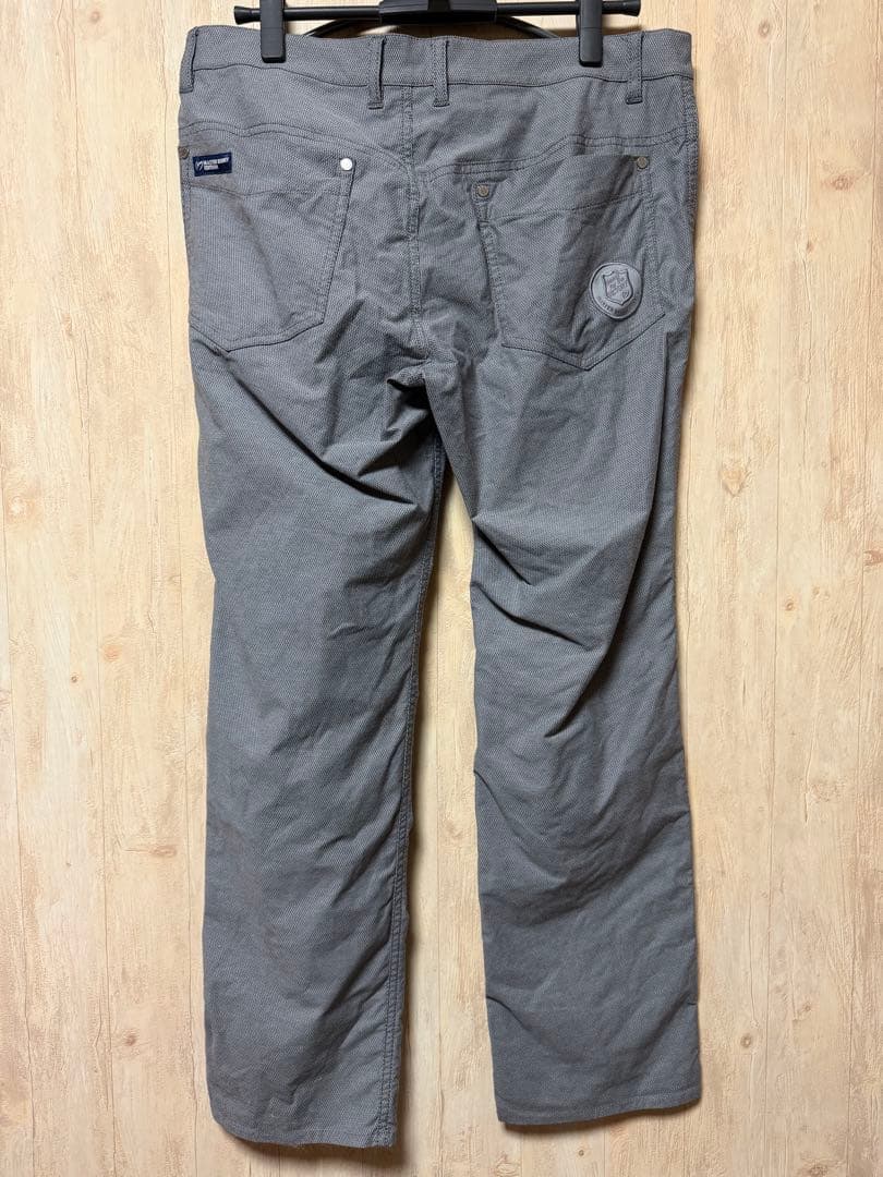 【美品】マスターバニーエディション ゴルフパンツ グレー 5（L） 80〜84