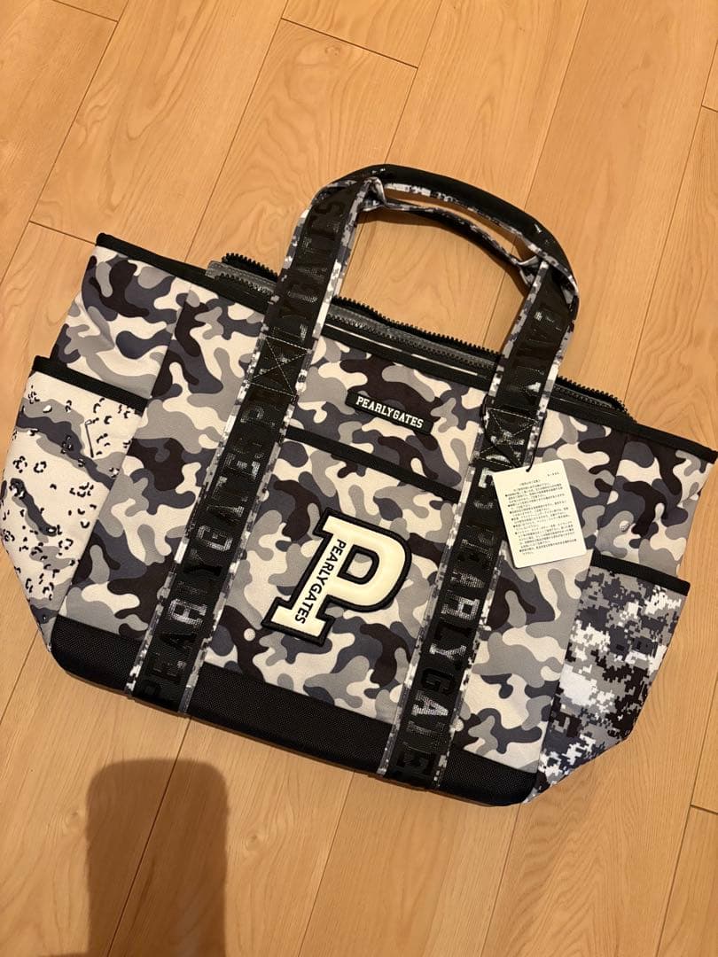 新品⭐️PEARLYGATES 迷彩ロッカーバッグ