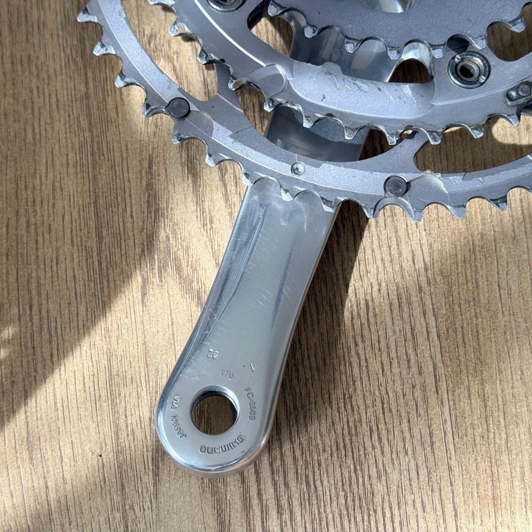 ULTEGRA SHIMANO FC-6503 170mm トリプル 9速