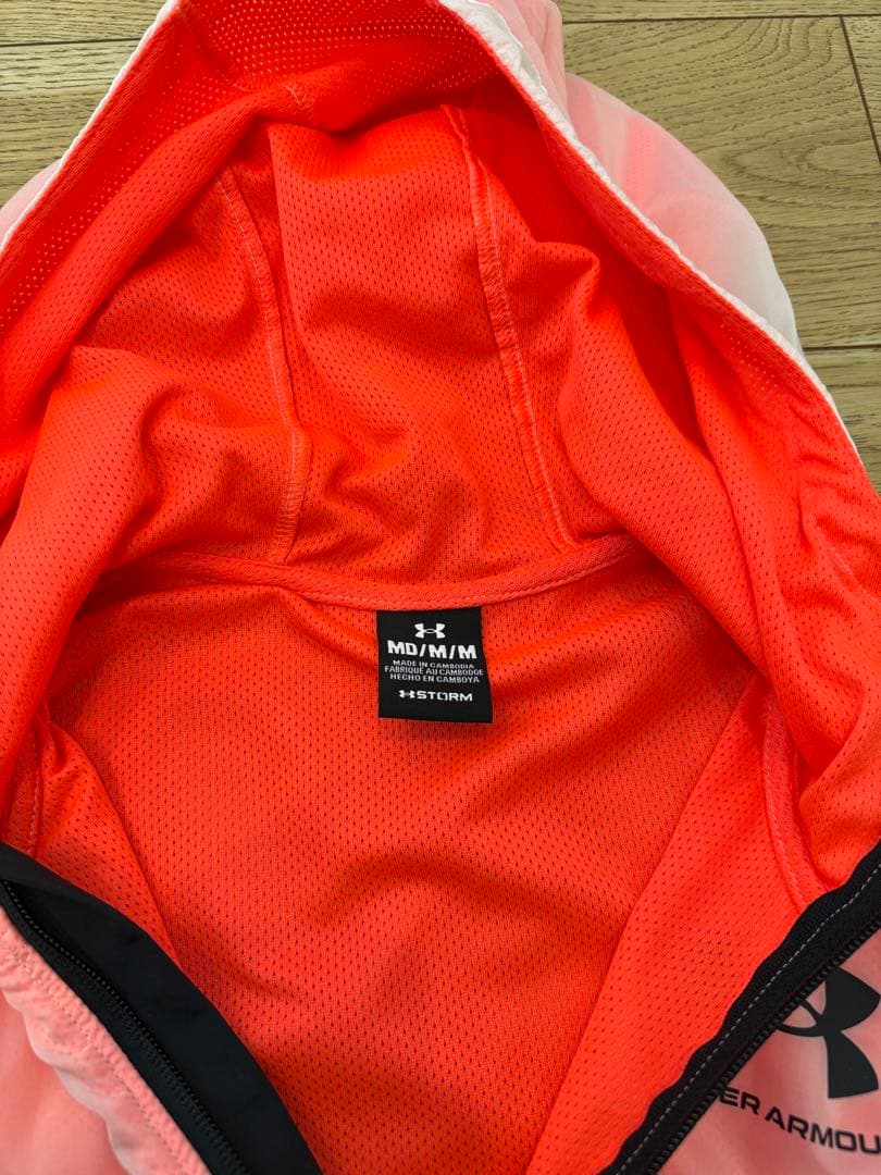 UNDER ARMOUR ジャージ上下セット ピンク/黒